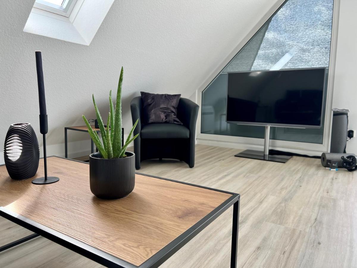 Panorama - Exklusives Apartment An Der Promenade Mit Dachterrasse & Rheinblick Emmerich Buitenkant foto